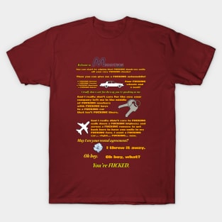 Planes, Trains And Automobiles Rant T-Shirt